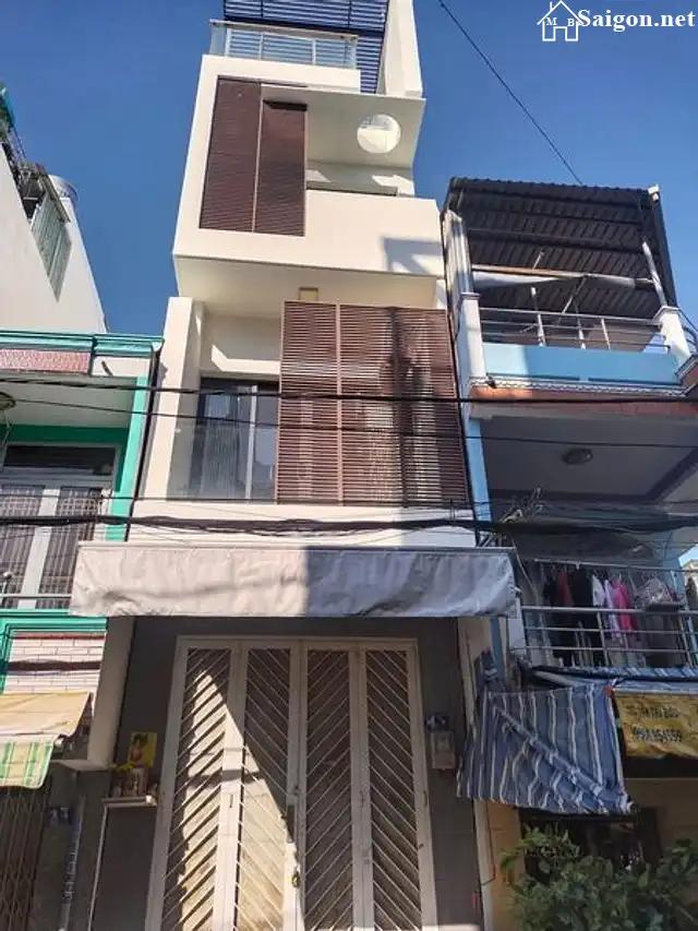 Bán nhà 4 tầng, khu phân lô mặt tiền nhựa rộng, Phường 10, Quận 6, Tp Hồ Chí Minh
